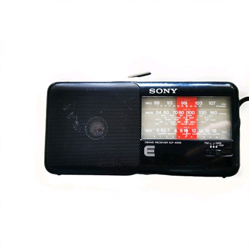 Sony icf 450s vintage radio - vintage,