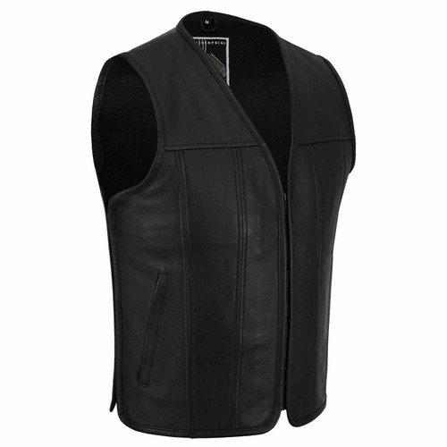 Herren motorrad lederweste - herren,