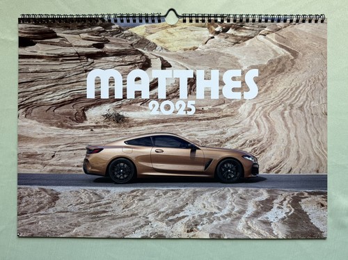 Bmw kalender 2025 m8 - xm,
