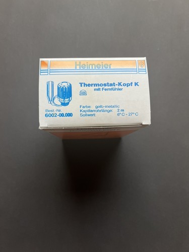 Heimeier thermostat kopf mit - thermostat,