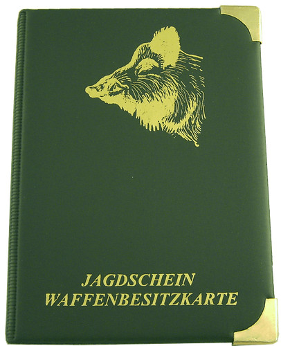 Jagdschein etui wbk a7 - jagdschein,