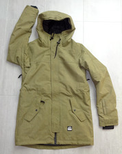 O'NEILL 36 S DAMEN SKI SNOWBOARD JACKE 10K O NEILL OLIVE GRÜN KHAKI 200€ NEU