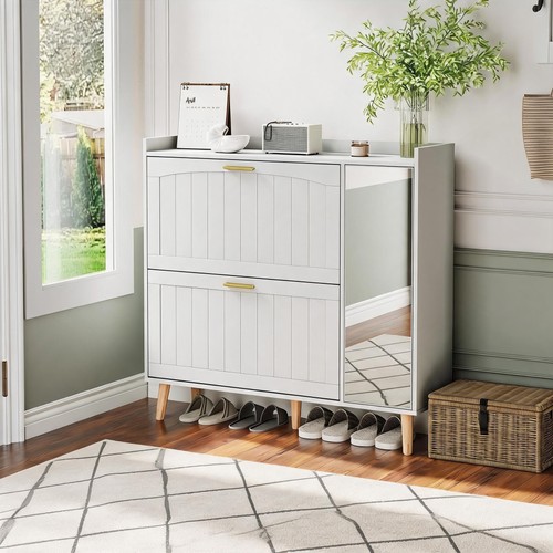 Schuhschrank klappschubladen - schuhschrank,