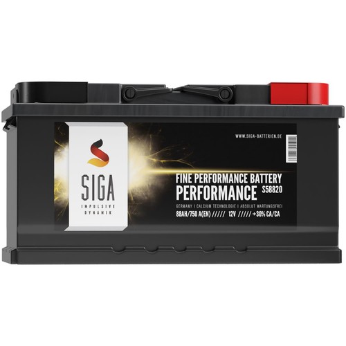 Autobatterie 88ah 12v 750a - autobatterie,