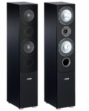 Canton GLE 470.2 PAAR schwarz Neuware Standlautsprecher * 2 x 170 Watt