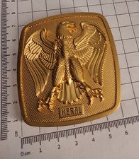 BUCKLE/Gürtelschnalle: HERAL ADLER Corrado, Limited Edition, vergoldet