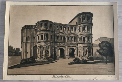Die porta nigra in trier - in,