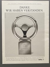 Goldenes lenkrad opel omega - opel,