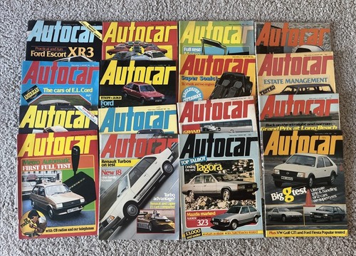 Autocar magazine x16 job - magazine, lot
