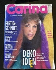 Carina Schnittmusterheft Dezember 1992 - Mode Magazin- vollständig/sehr gut
