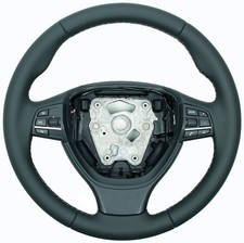 Komplett Nappa Leder BMW F10 F11 F01 F07 GT Lenkrad Lederlenkrad neu bezogen