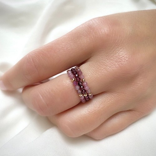 Roter granat turmalin - granat, &