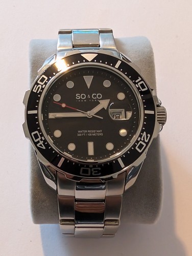 New york date 43mm - , so&co