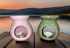 2x Duftlampe aus Keramik -