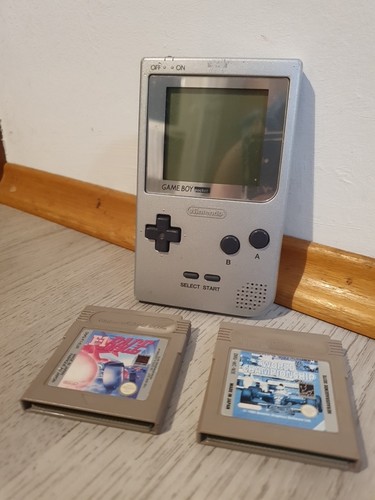 Gameboy pocket silber silver - gameboy,