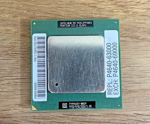 Intel pentium iii - intel, 1.133