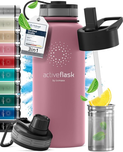 Bemaxx trinkflasche edelstahl - trinkflasche,