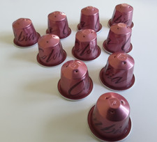 10 Nespresso Kapseln leer rosa