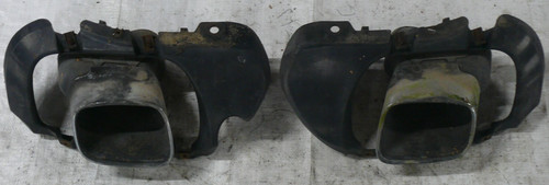 Auspuffblende links rechts - 2x,