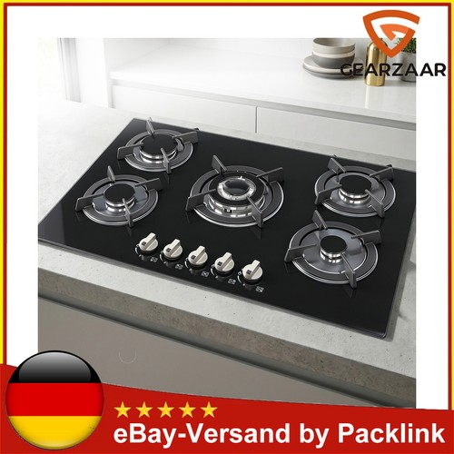 Flammen gasherd glaskeramik - 5,