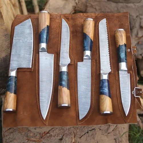 Küchenmesser set damaskus - set,