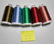 5 Rollen Madeira Garn Classic No 40 , Set 27 , Stickgarn