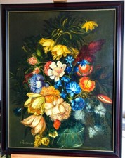 Farbenfrohe Ölgemälde