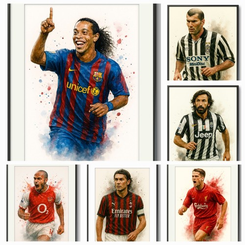 Verschiedene fussball stars - fussball,