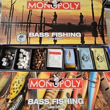 Monopoly Bass Fishing Lakes
