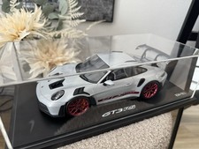 Modell Auto Porsche GT3 RS WAP0211540P001 1:18 Neu Silber Rot Limited Edition