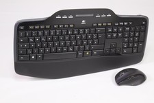 Logitech Wireless Desktop MK710 Funk-Tastatur Funk-Maus Nummernblock 1697872