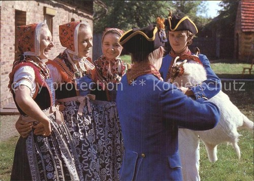 Schleife sorbische tracht mit - sorbische,