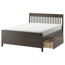 Ikea Doppelbett Dunkelbraun 160x200 Cm Gebraucht Top Zustand