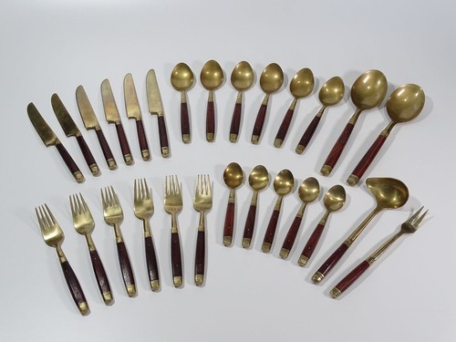 Bronze besteck mit - bronze,