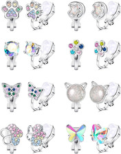 8 Paare Ohrclips Für Mädchen