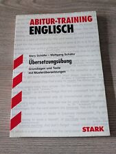 Stark Abitur Training Englisch Übersetzungsübung - Schäfer - Grundlagen Und Text