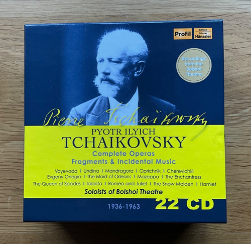 Tchaikovsky complete operas - complete,