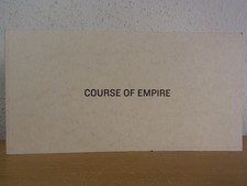 Course of Empire. Paintings by