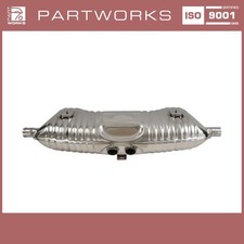 Endschalldämpfer für PORSCHE Boxster 986 Sportauspuff o. Endrohr TÜV EDELSTAHL