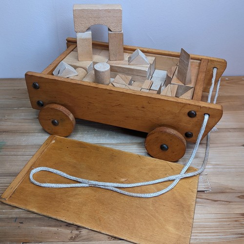 Vintage holzbausteine - holzbausteine, im