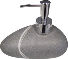 Ridder Seifenspender Stein Bad Deko Naturstein Steinseifenspender