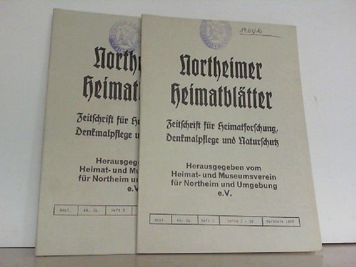 Northeimer heimatblätter - northeimer,