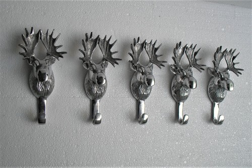 Metall elch wandhaken - elch, set