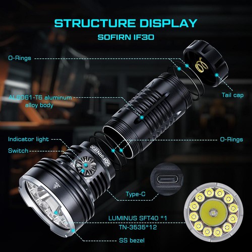 Sofirn if30 taschenlampe - sofirn,