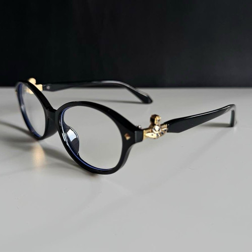 Brille damen schwarz - brille, oval