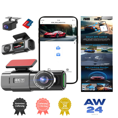 Q20 dual dashcam - q20, wifi