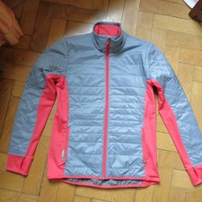 Icebreaker MerinoLOFT Jacke Damen L Merino Silber/Lachsfarben ungetragen