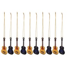 10 Pcs Mini-gitarrenmodelle