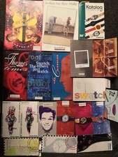 Alte Swatch 18x Kataloge 90-96 Konvolut Sammlung Rarität + Kalender