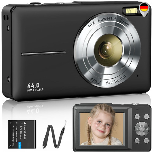Digitalkamera 1080p 44mp 16x - 44mp,